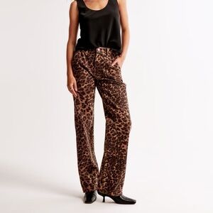 Abercrombie & Fitch Mid Rise Slouchy Jean Curve Love